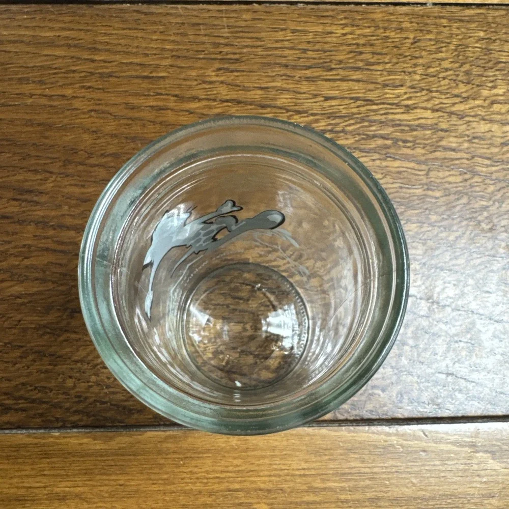 Vintage 1990 Welch's Tom and Jerry Jelly Jar Glass‎